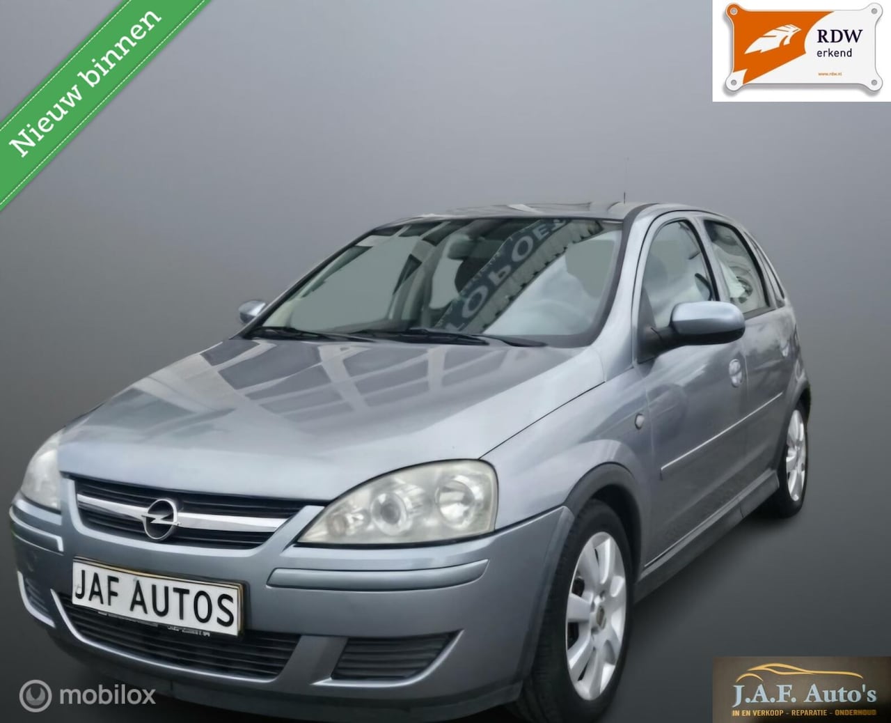 Opel Corsa - 1.4 Airco 5drs lmv Trekhaak nieuwe apk! - AutoWereld.nl