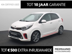 Kia Picanto - 1.2 CVVT GT-Line | Camera | Cruise Control | Navigatie | Parkeer Sensoren | Stoel Stuur Ve