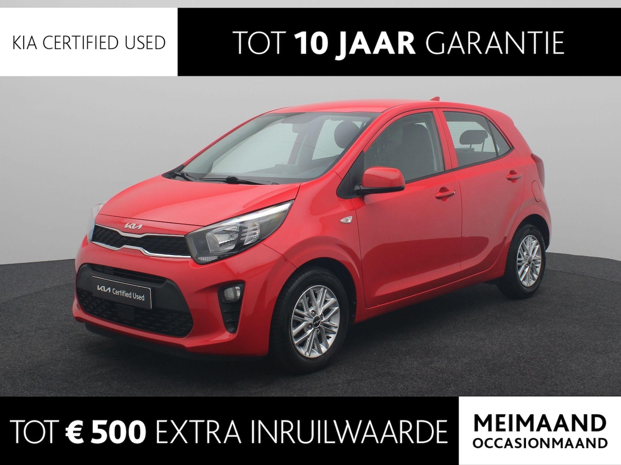 Kia Picanto - 1.0 DPi DynamicLine Camera | Navi by App | Cruise | Airco | LM Velgen - AutoWereld.nl