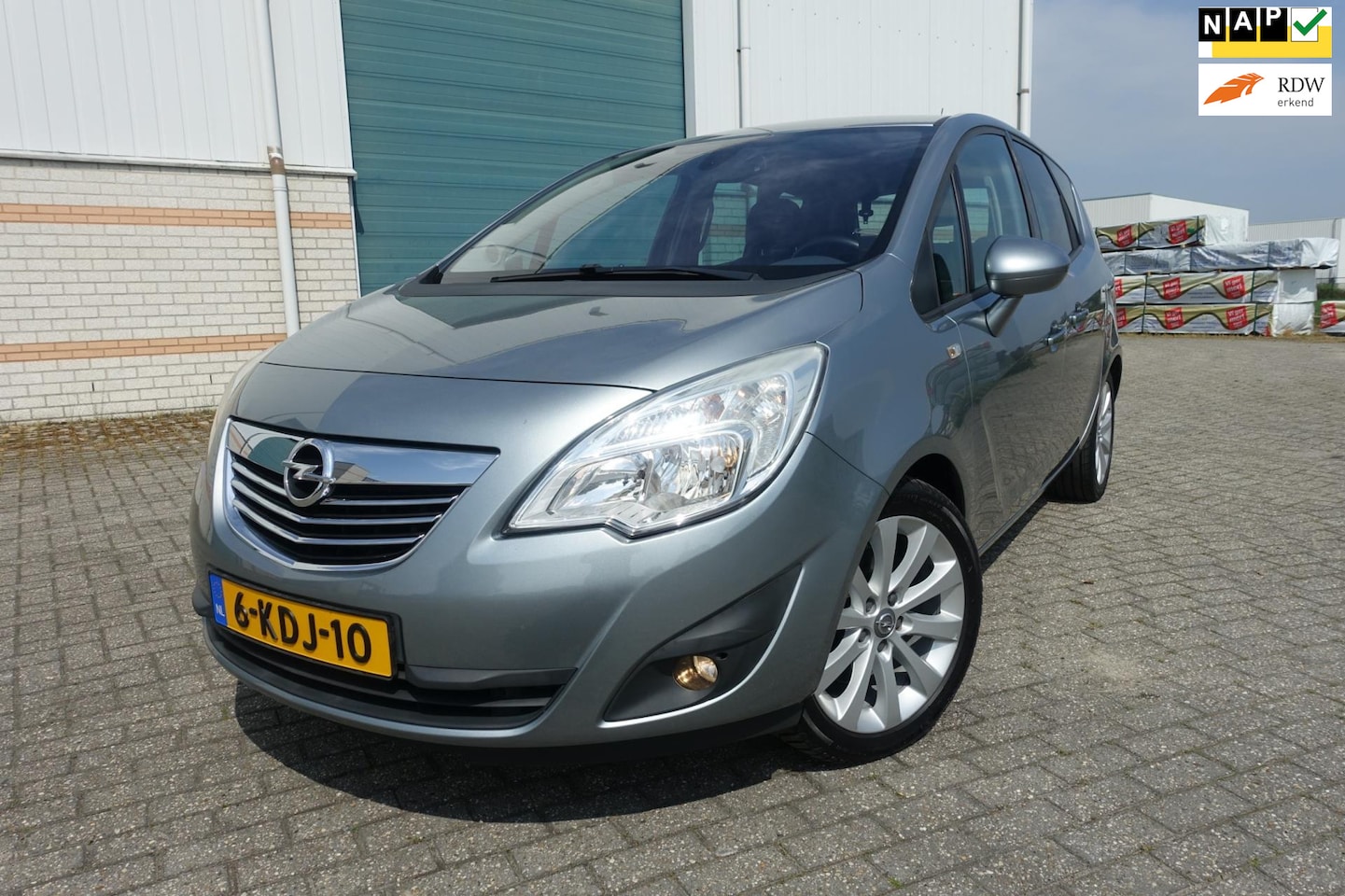 Opel Meriva - 1.4 Turbo Cosmo - VOL.AUTOMAAT - trekhaak - vol lederen bekleding - stoel/stuur verw.- 17" - AutoWereld.nl