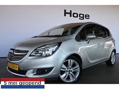 Opel Meriva - 1.4 Turbo Blitz Navigatie Leder Stoelverwarming Trekhaak Rijklaarprijs Inruil Mogelijk