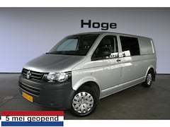 Volkswagen Transporter - 2.0 TDI L2H1 DC Comfortline 85pk BTW Goed Onderhouden Airco Cruise Control Elektrisch pakk