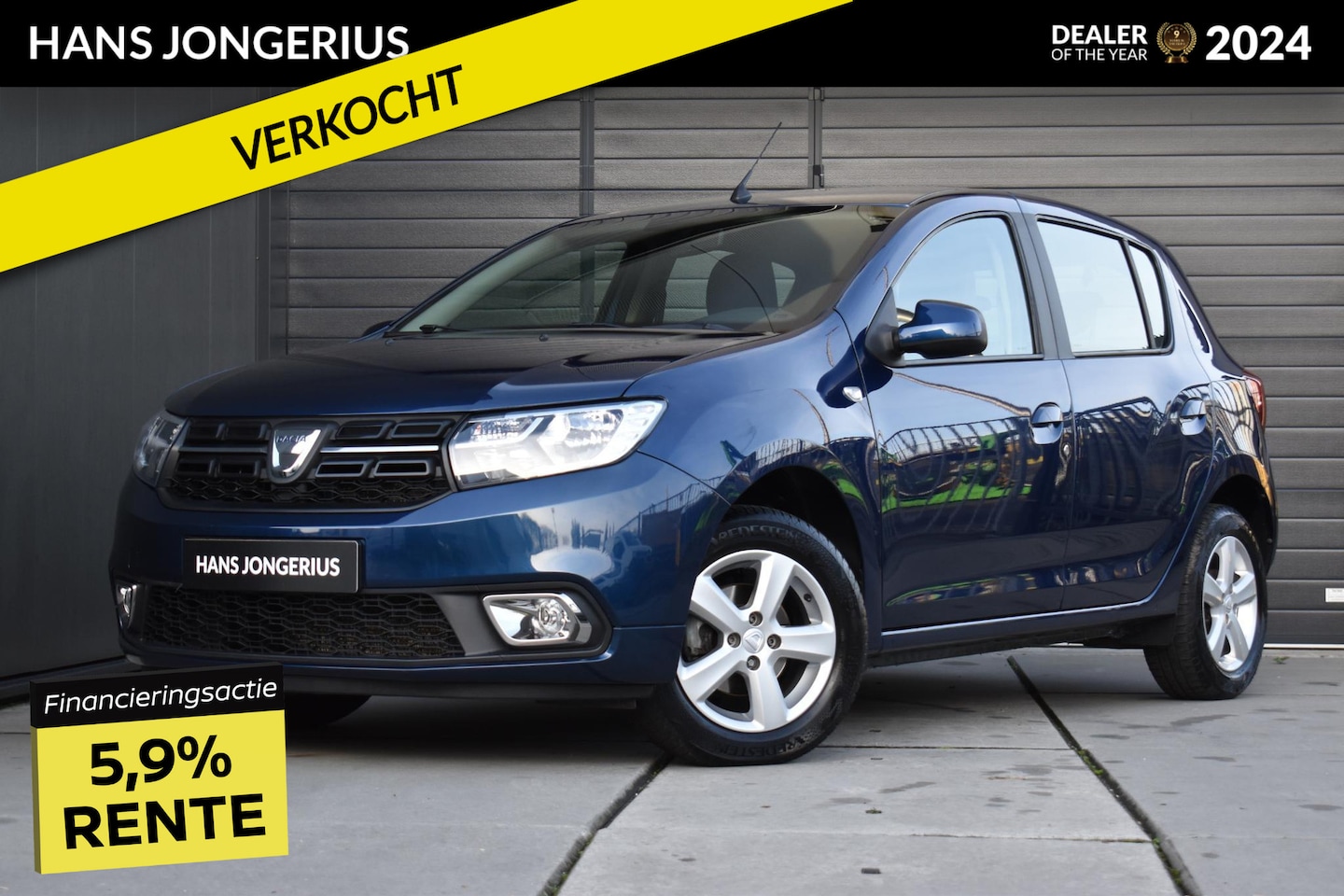 Dacia Sandero - TCe 90 Laureate | AUTOMAAT | TREKHAAK | AIRCO | CRUISE CONTROL | ALL-SEASONBANDEN | PDC | - AutoWereld.nl