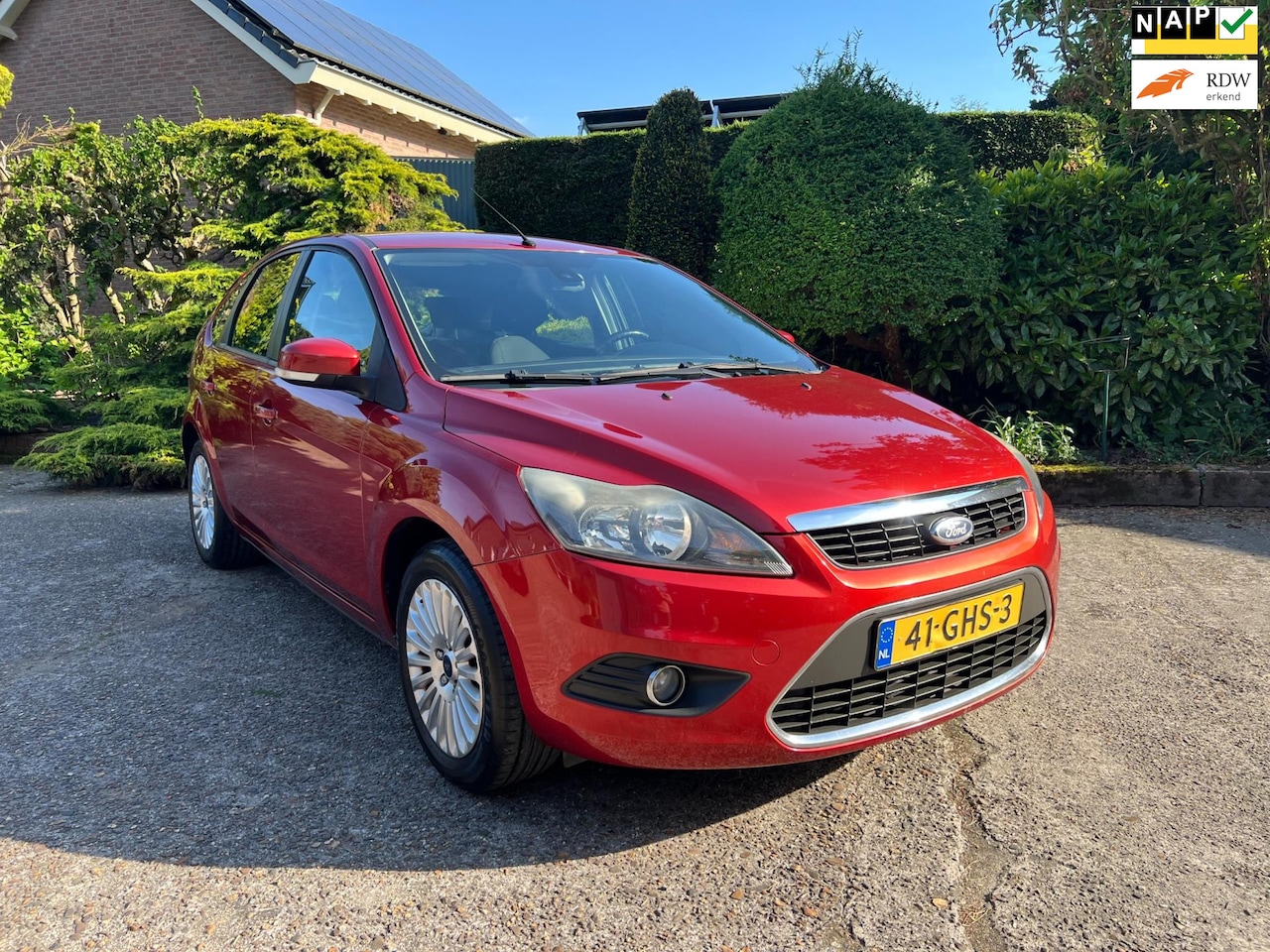 Ford Focus - 1.6 Titanium 1.6 Titanium, Navi, PDC, ECC, dealer onderhouden! - AutoWereld.nl