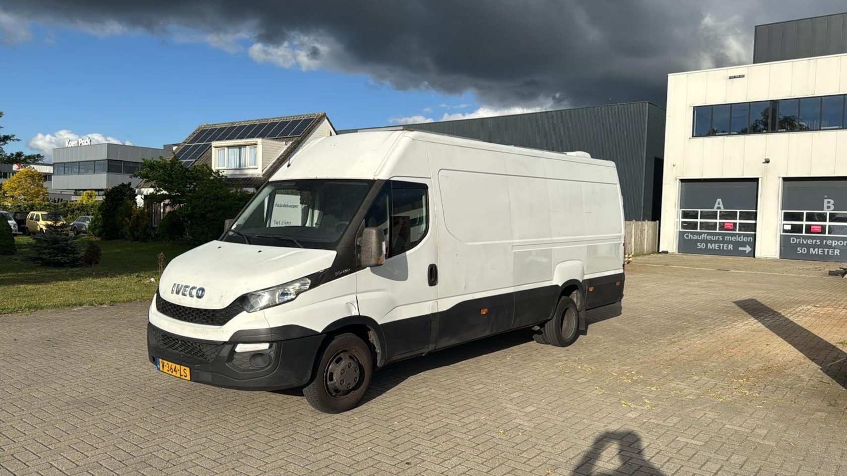 Iveco Daily - 35C13V 2.3 410 H3 MAXI AIRCO Dubbel Lucht Wit 2014 - AutoWereld.nl