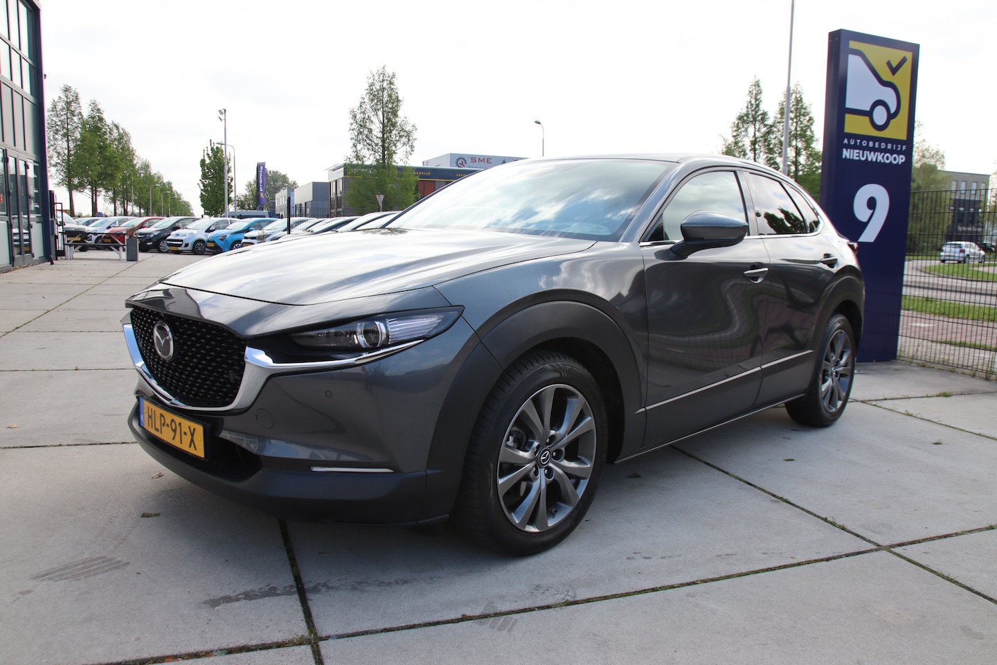 Mazda CX-30 - 2.0 e-SkyActiv-X M Hybrid Luxury Leder, stuur-stoel verw, LED, BOMVOL! Aanbieding! - AutoWereld.nl