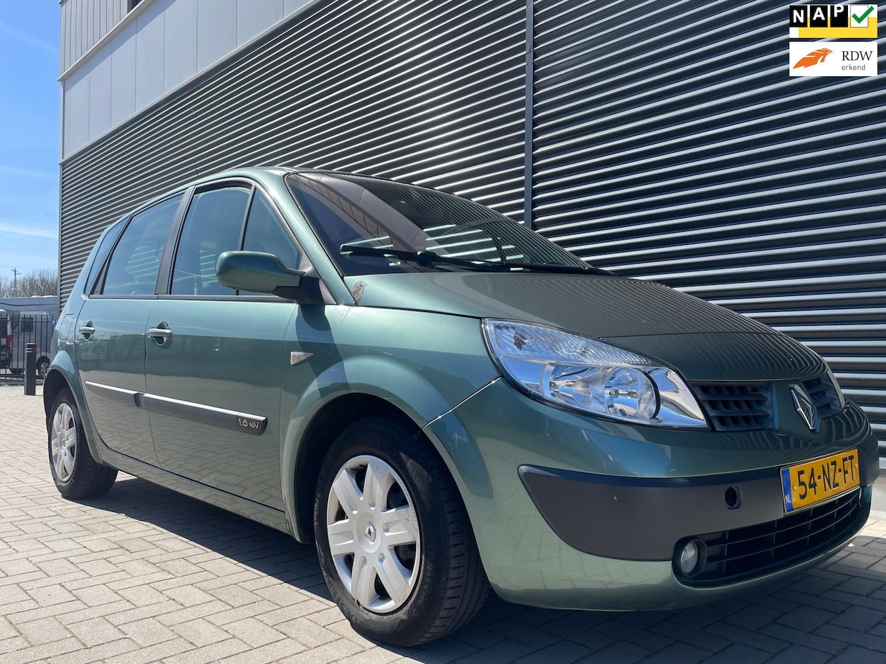 Renault Scénic - 1.6-16V Expression Basis 1.6-16V Expression Basis - AutoWereld.nl