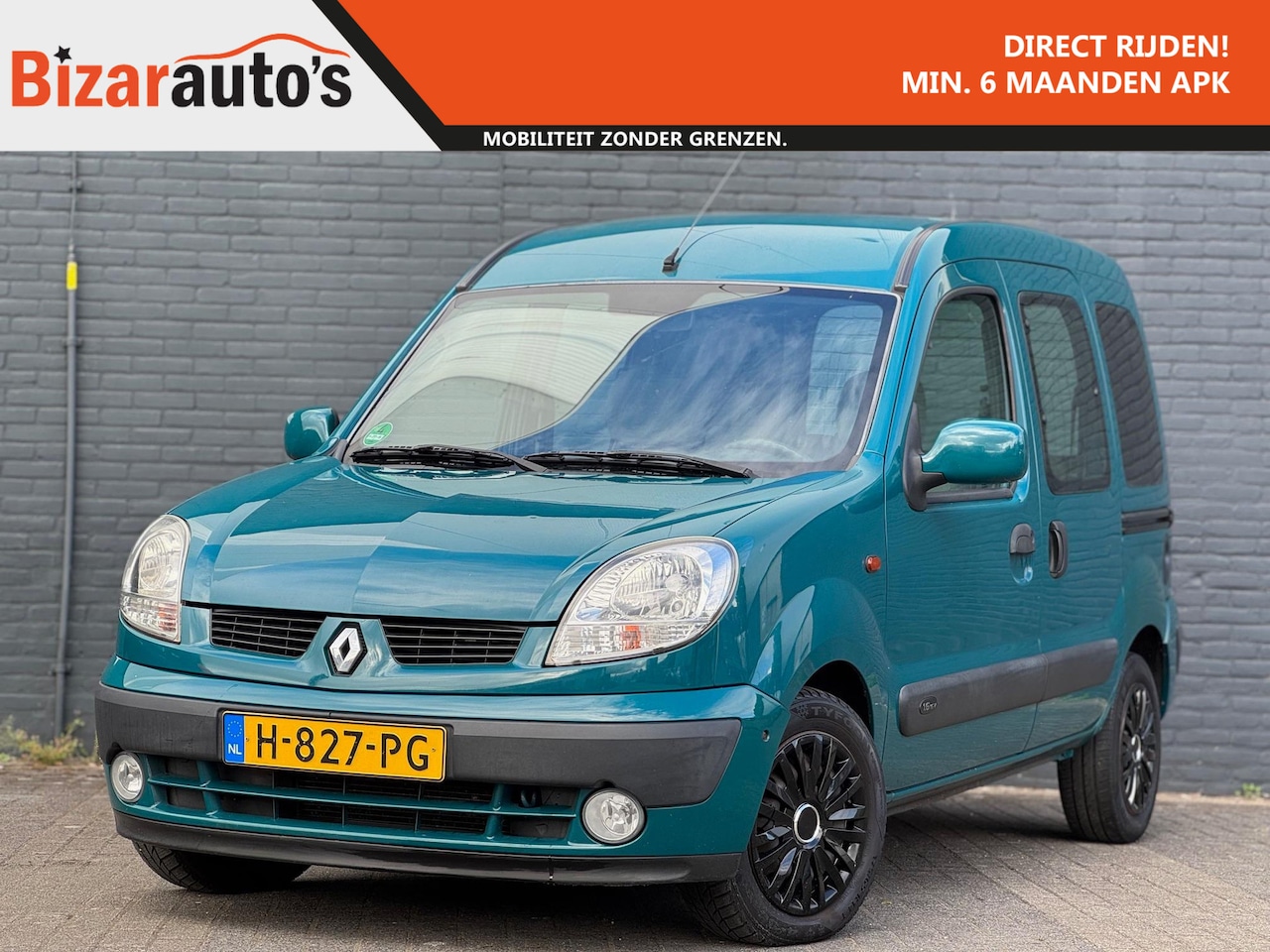 Renault Kangoo - 1.6-16V Expression | AUTOMAAT | Driem vervangen | trekhaak - AutoWereld.nl