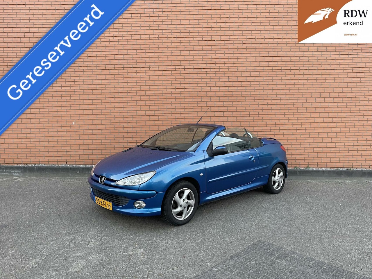 Peugeot 206 CC - 1.6 2007 115DKM | APPLE | ANDROID | AIRCO | - AutoWereld.nl