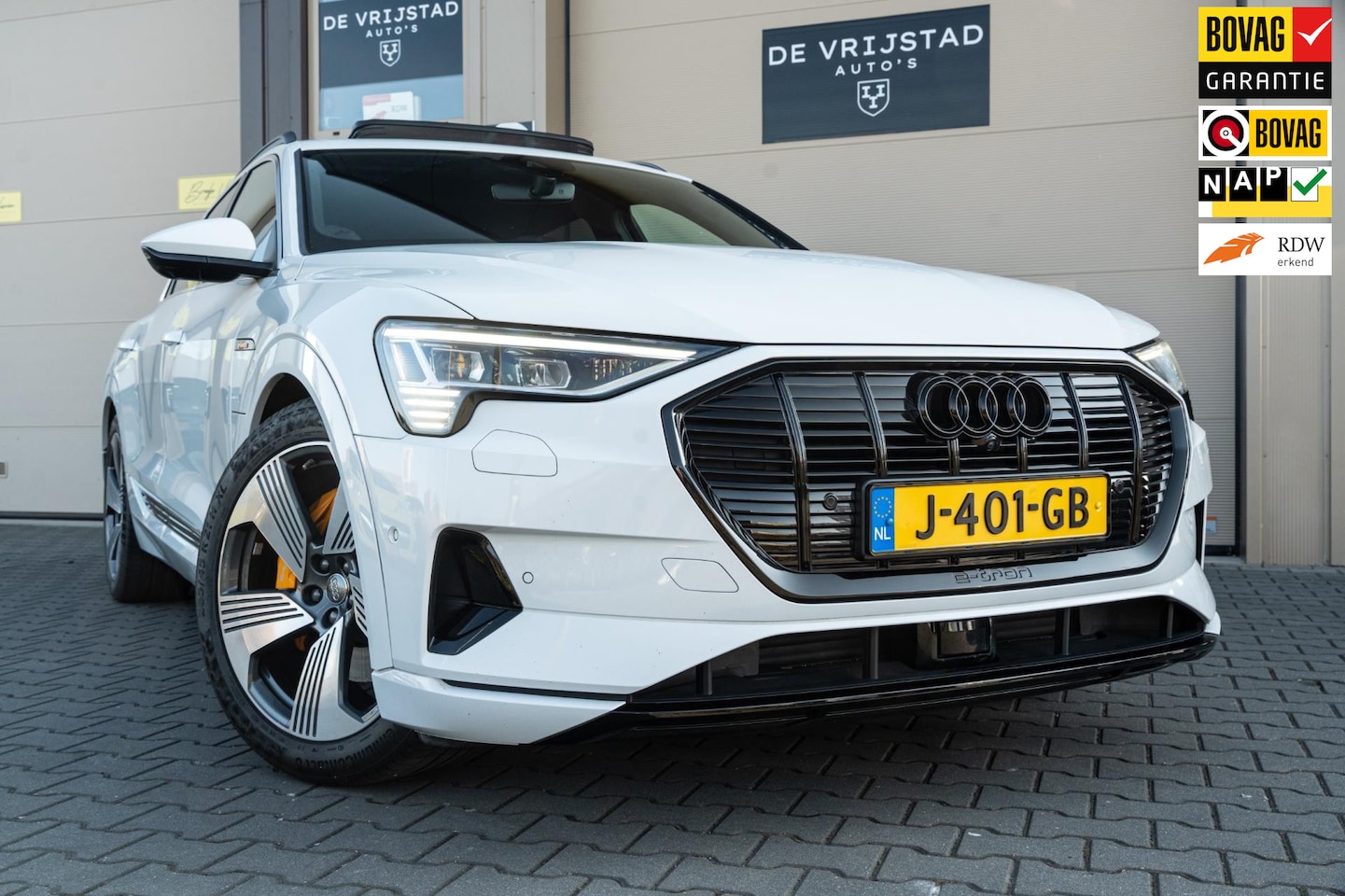 Audi e-tron - E-tron 55 quattro advanced Pro Line Plus 95 kWh S-Line - AutoWereld.nl