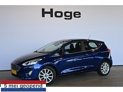 Ford Fiesta - 1.0 EcoBoost Titanium Clima Cruise control Navigatie Dealer Onderhouden Inruil Mogelijk
