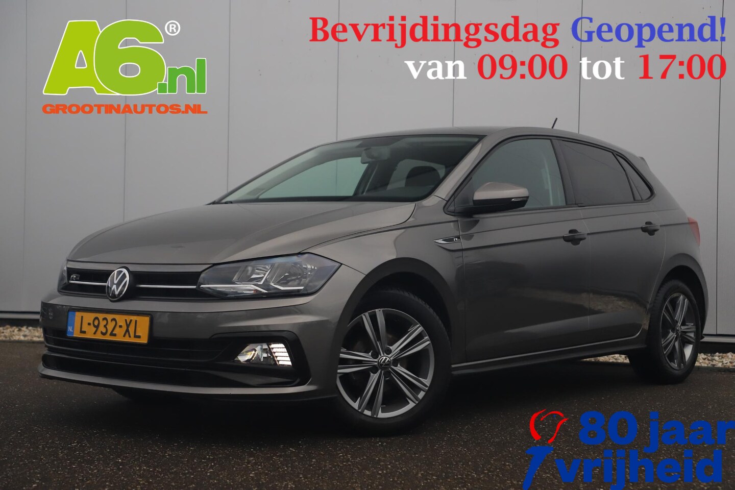 Volkswagen Polo - 1.0 TSI R-Line Edition 95PK Automaat 16 inch Adaptive Cruise Navigatie Carplay Android Cam - AutoWereld.nl