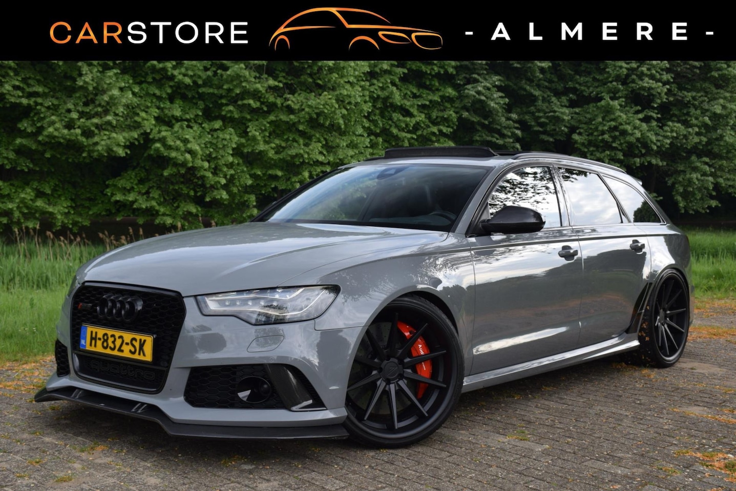 Audi RS6 - Avant *Pano*B&O*Soft-close*Head-up-displ*22"inch*NIEUWSTAAT* - AutoWereld.nl