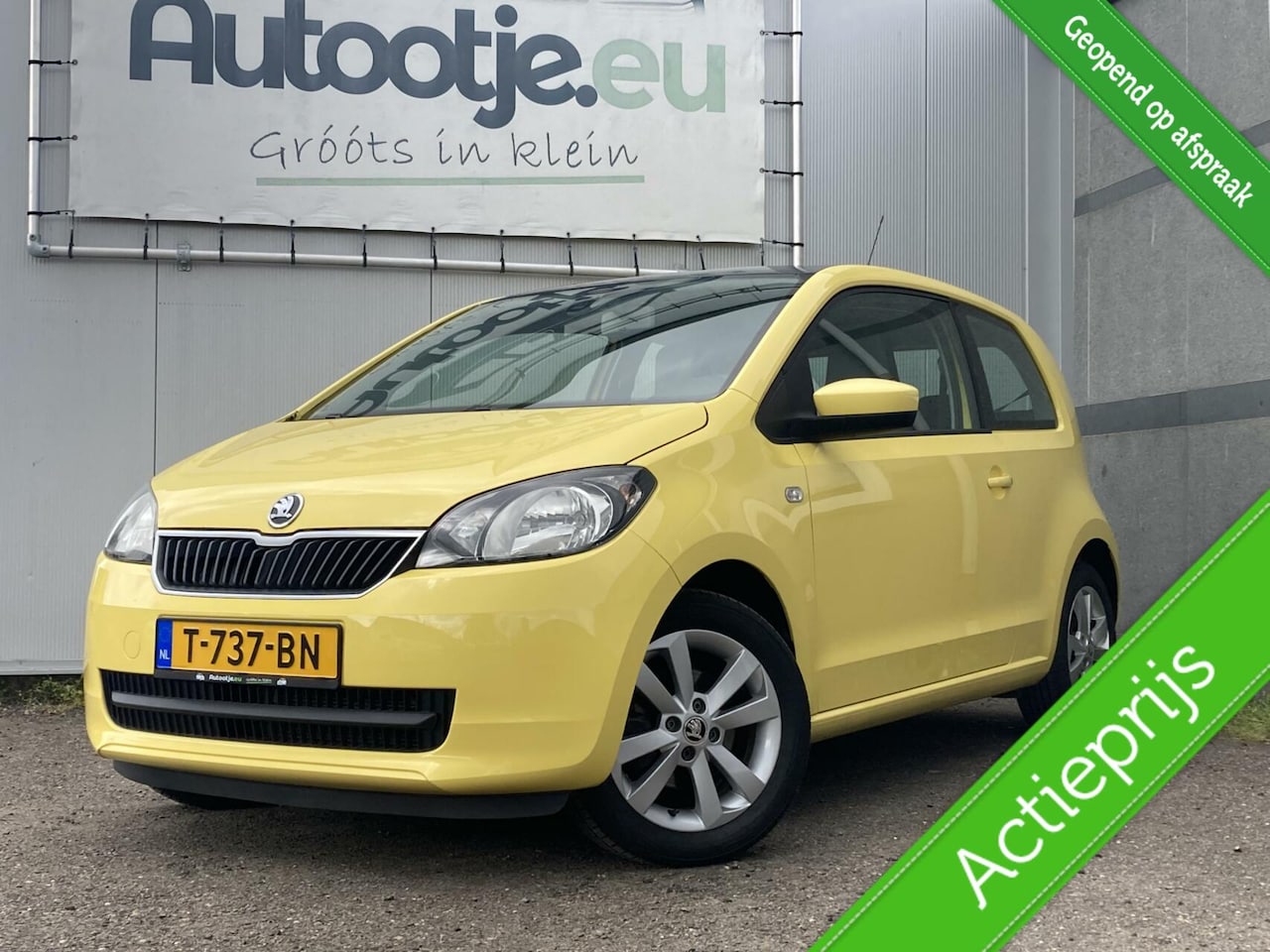 Skoda Citigo - 1.0 Elegance 1.0 Elegance, panoramadak! Airco - AutoWereld.nl