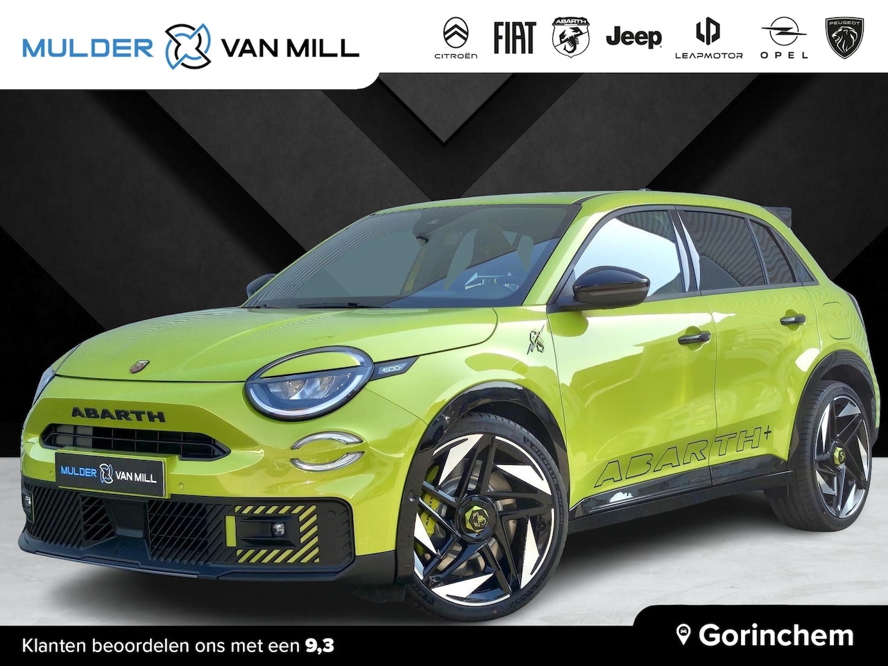 Abarth 600e - Scorpionissima 54kWh 280pk | SABELT SPORTSTOELEN |  ADAPTIVE CRUISE | 20" LMV | APPLE CARP - AutoWereld.nl