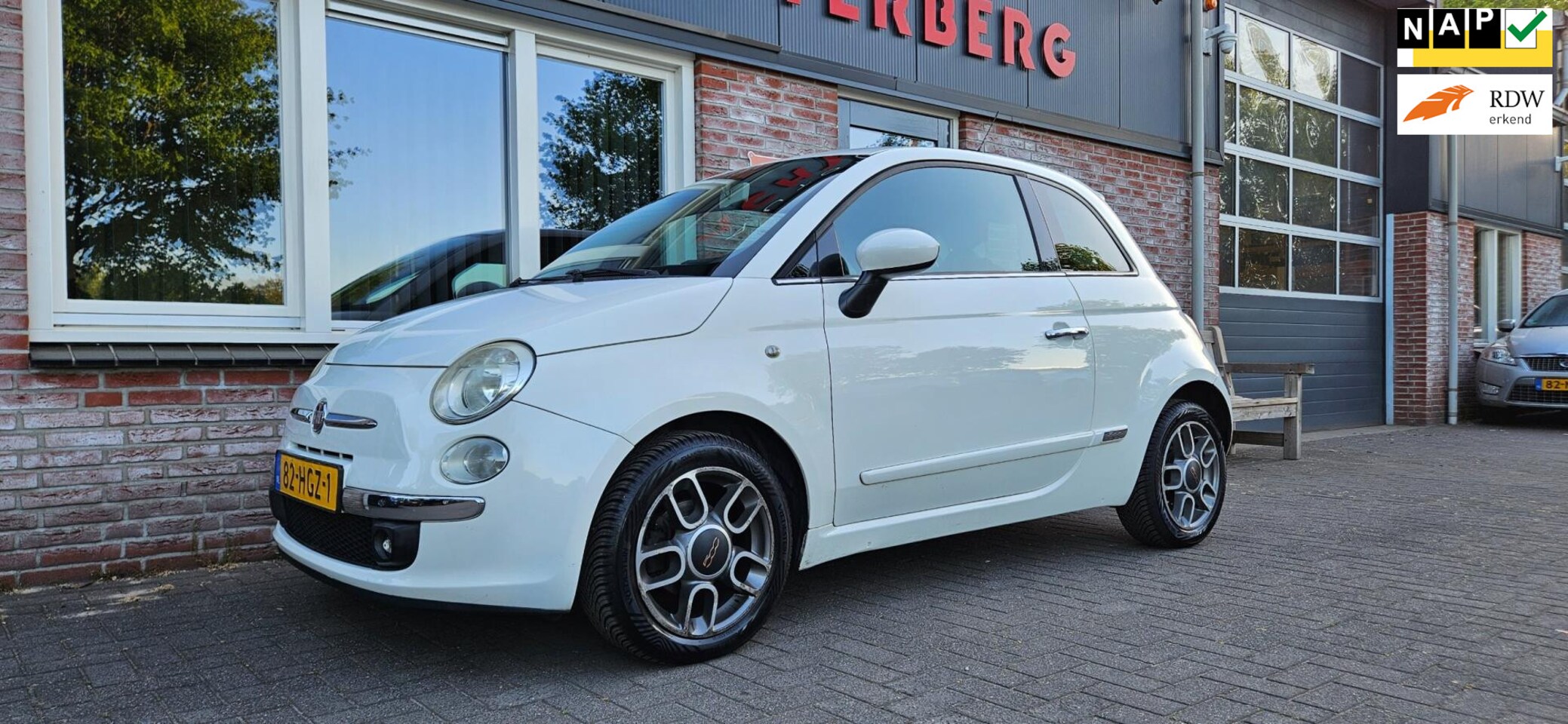 Fiat 500 - 1.2 Sport Airco! Leuke/Nette Auto! NAP! - AutoWereld.nl
