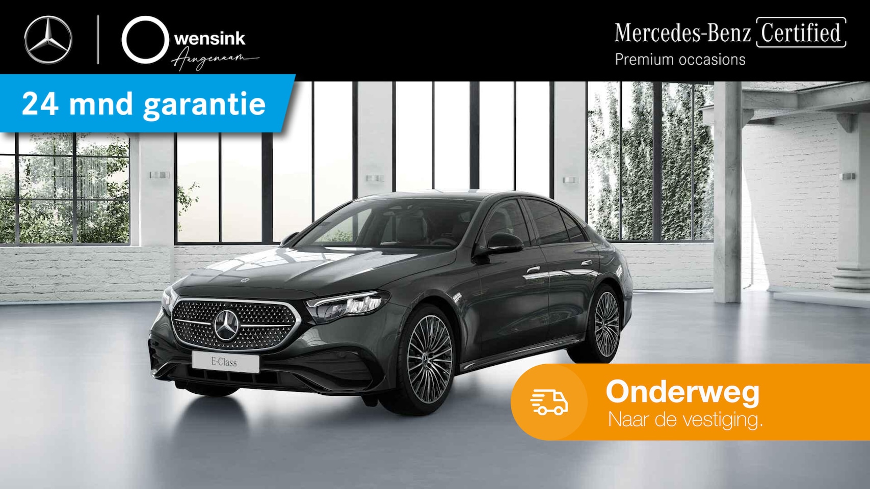 Mercedes-Benz E-klasse - 300 e AMG Line | AMG | Night | 20 inch | Trekhaak | - AutoWereld.nl