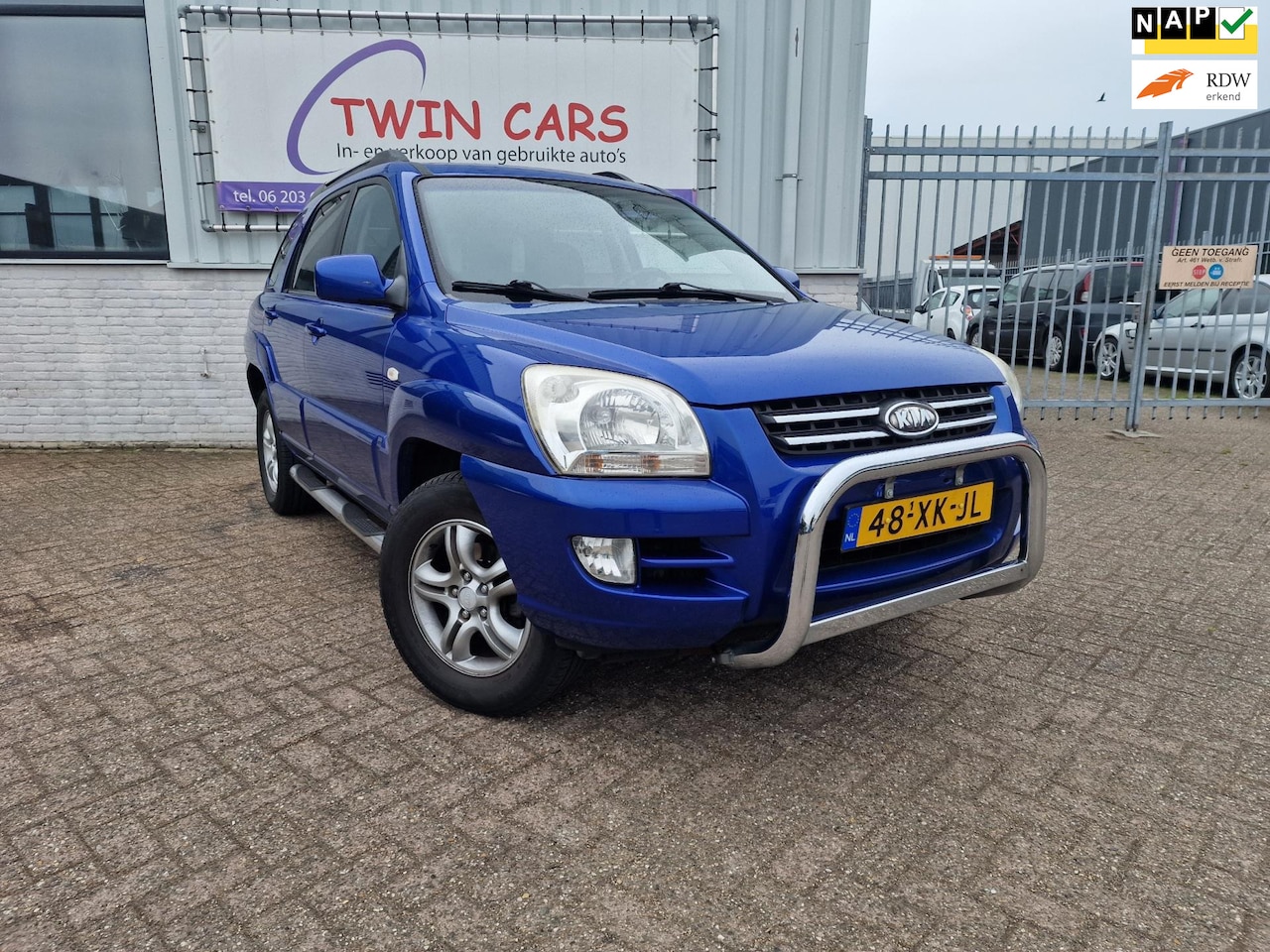 Kia Sportage - 2.0 CVVT X-pression Airco Leer - AutoWereld.nl