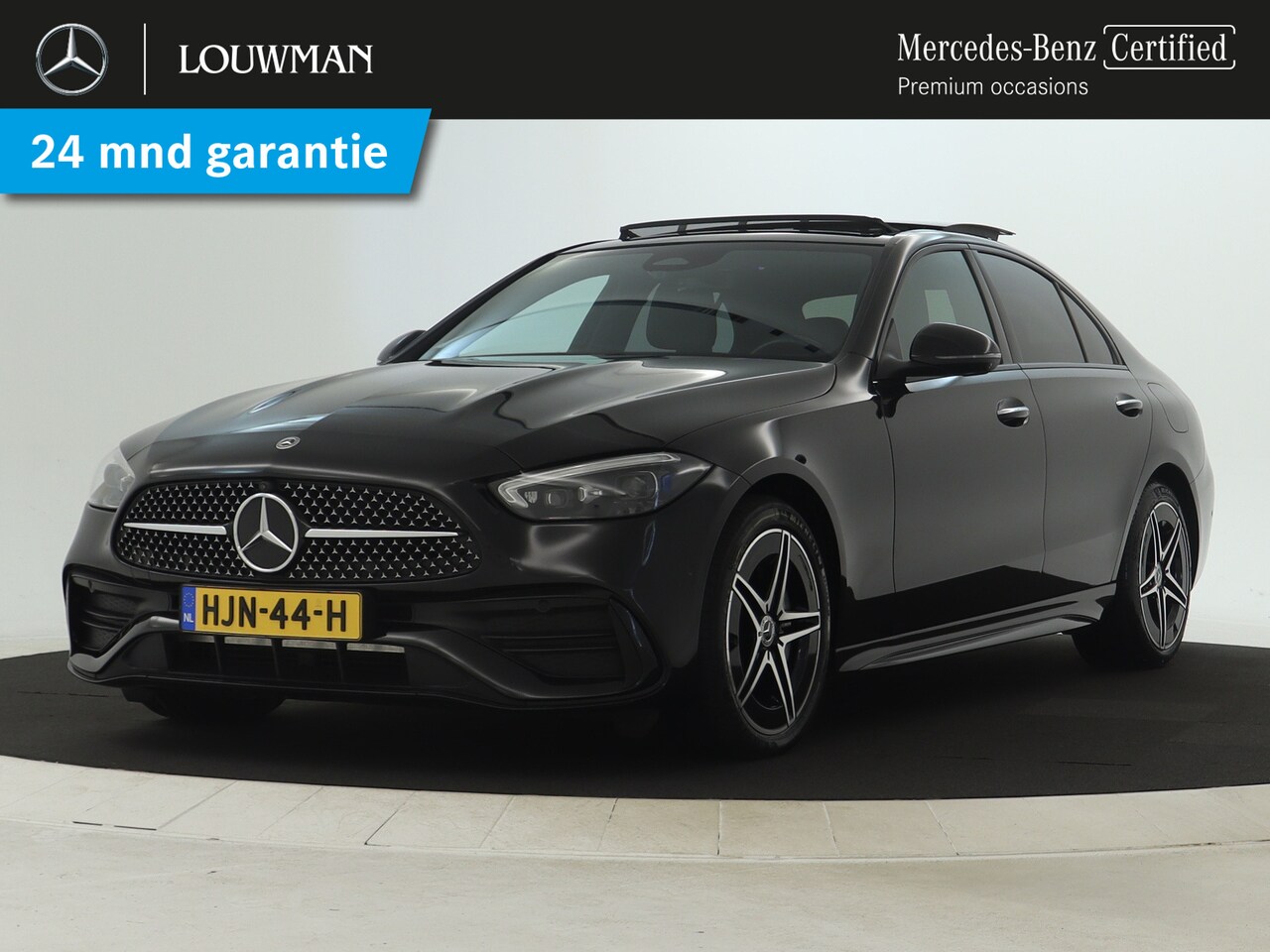 Mercedes-Benz C-klasse - 300 e AMG Plug-In Hybride | Panoramadak | Lichtmetalen velgen | Parking support met camera - AutoWereld.nl