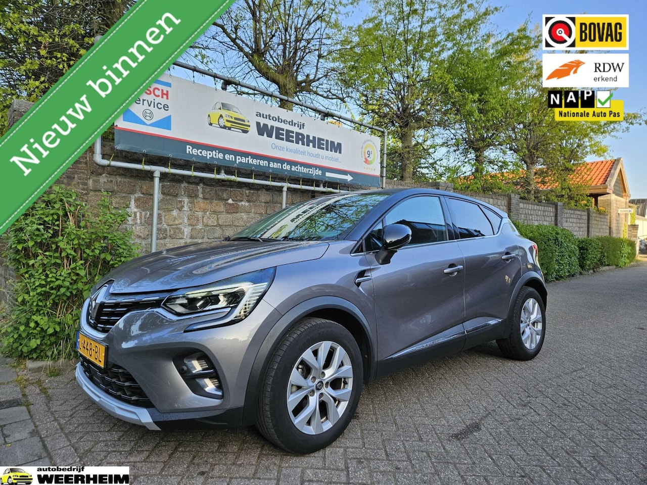 Renault Captur - 1.3 TCe 140 Intens Automaat NL auto + NAP - AutoWereld.nl