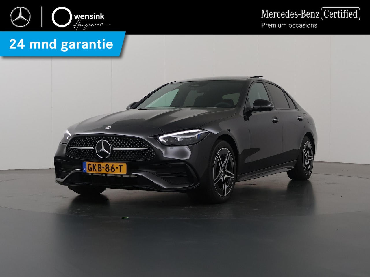 Mercedes-Benz C-klasse - 300 e AMG Line | Premium | DIGITAL LIGHT | Nightpakket | Parkeerpakket met 360°-camera | P - AutoWereld.nl