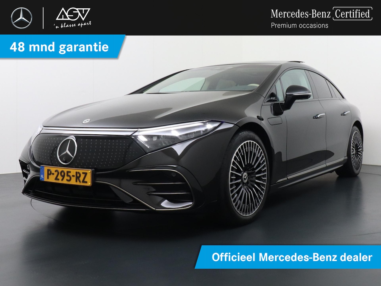 Mercedes-Benz EQS - 580 4MATIC AMG Line 108 kWh Accu | Panorama - Schuifdak | Massage stoelen voor  + Achter | - AutoWereld.nl