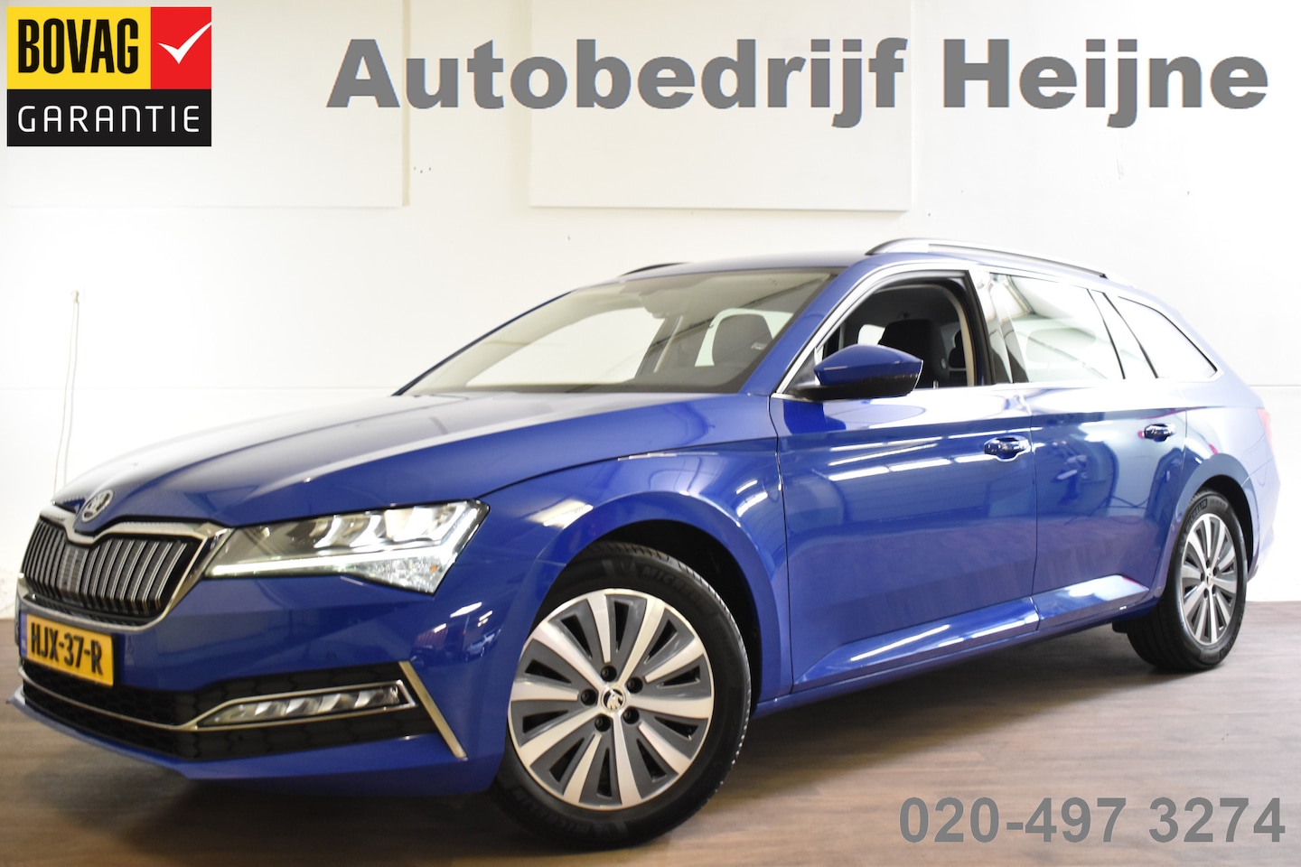 Skoda Superb Combi - iV 218PK DSG HYBRID BUSINESS NAVI/PDC/CARPLAY - AutoWereld.nl
