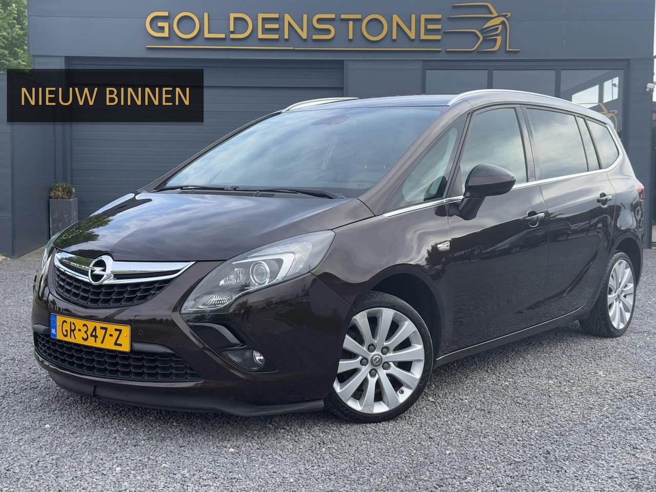 Opel Zafira Tourer - 1.4 Cosmo 7p. Navi,Camera,Pdc V+A,6 Bak,140pk,Clima,Cruise,Apk tot 11-2025 - AutoWereld.nl