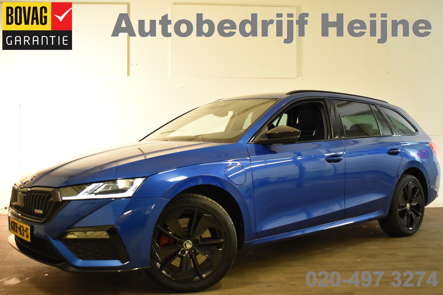 Skoda Octavia Combi - IV RS 245PK DSG HYBRID RS-SPORT KEYLESS/LED/APP-CONNECT - AutoWereld.nl