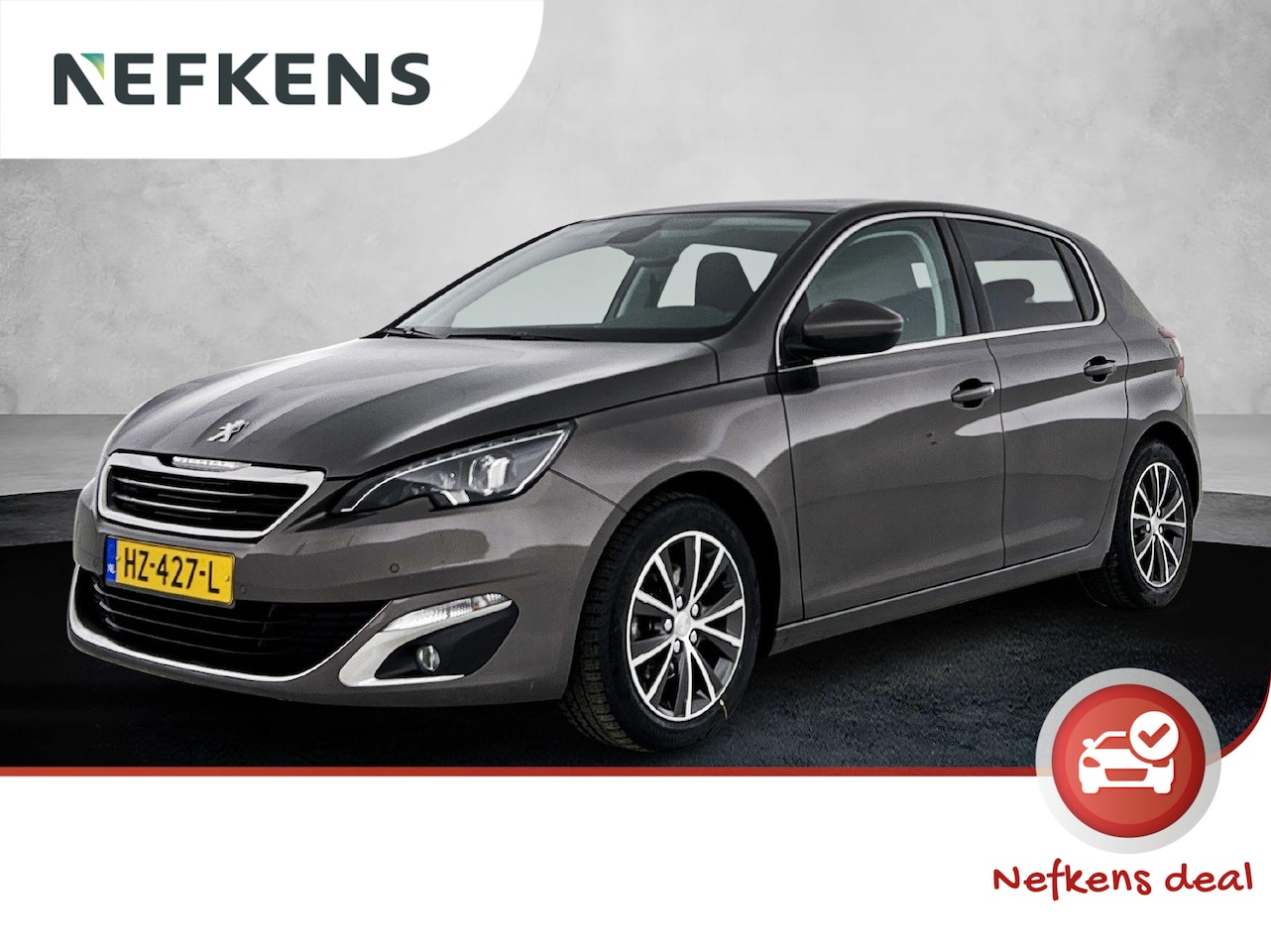 Peugeot 308 - Allure 130 pk | Navigatie | Panoramadak | Parkeersensoren Voor en Achter | LED Koplampen | - AutoWereld.nl