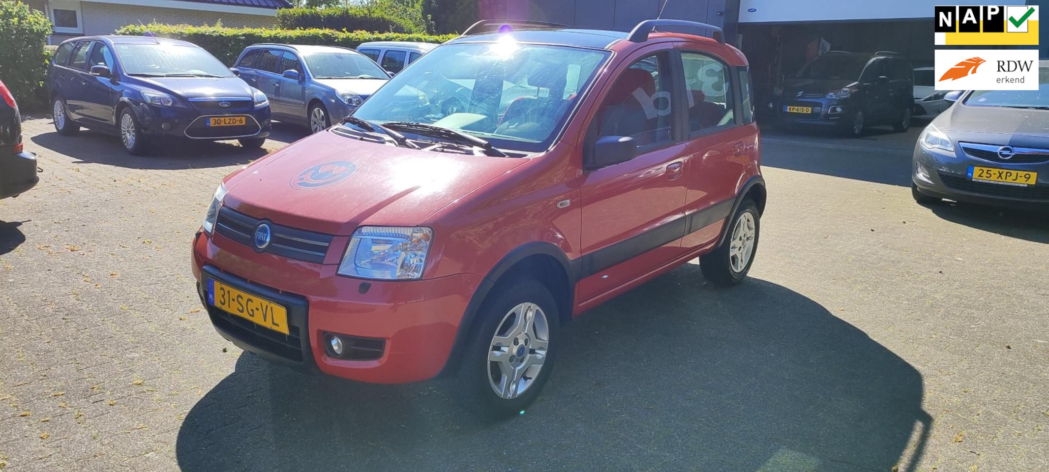 Fiat Panda - 1.2 Professional 4x4 bj 2006 uniek - AutoWereld.nl
