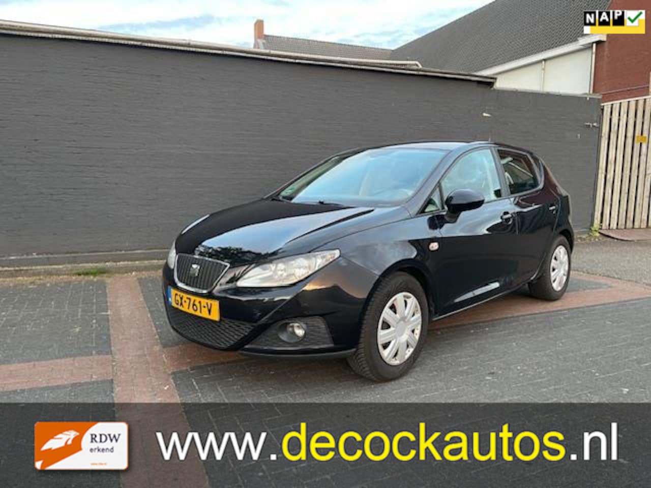 Seat Ibiza - 1.2 Stylance 5 Deurs / Airco / Cruise control / Parkeersensoren achter - AutoWereld.nl