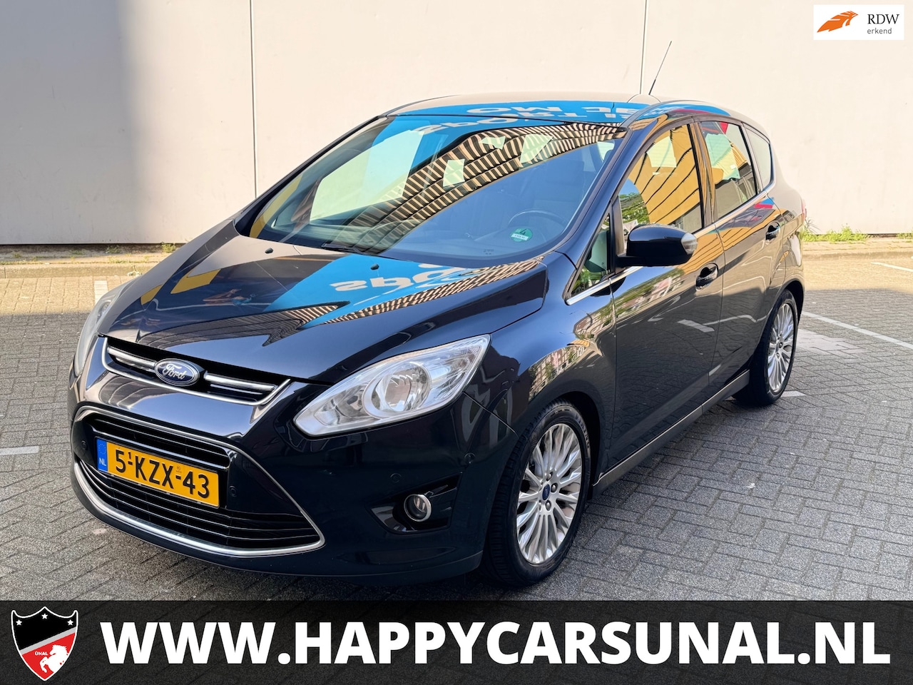 Ford C-Max - 1.0 Lease Titanium 1.0 Lease Titanium, NAVI, AIRCO, CAMERA, NIEUWE APK - AutoWereld.nl