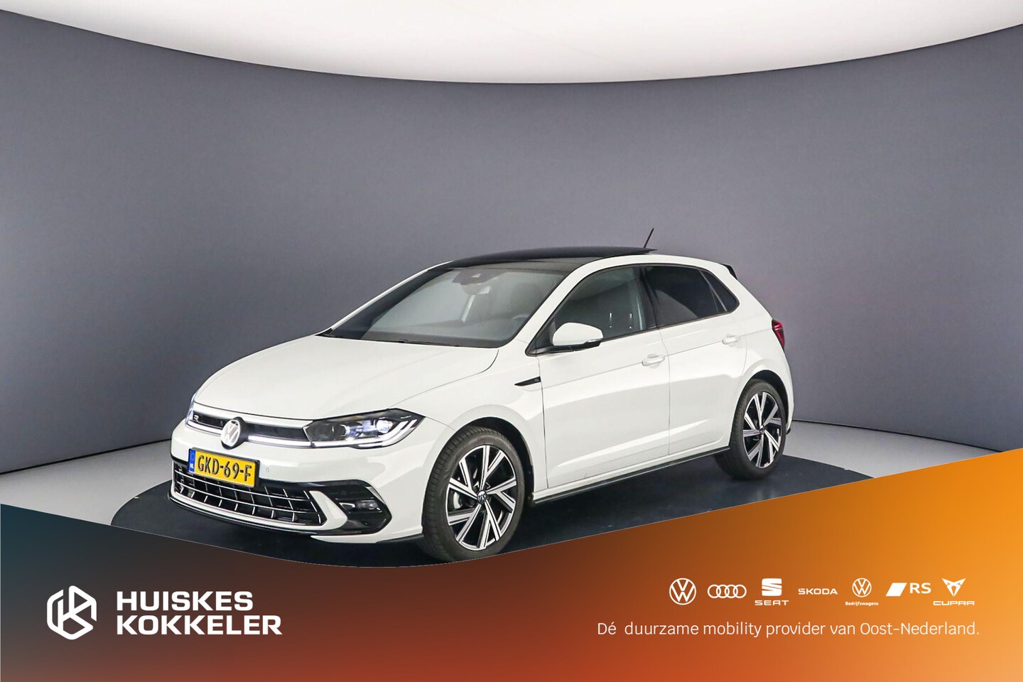 Volkswagen Polo - R-Line Business 1.0 TSI 95pk DSG Automaat Panoramadak, Achteruitrijcamera, Adaptive cruise - AutoWereld.nl