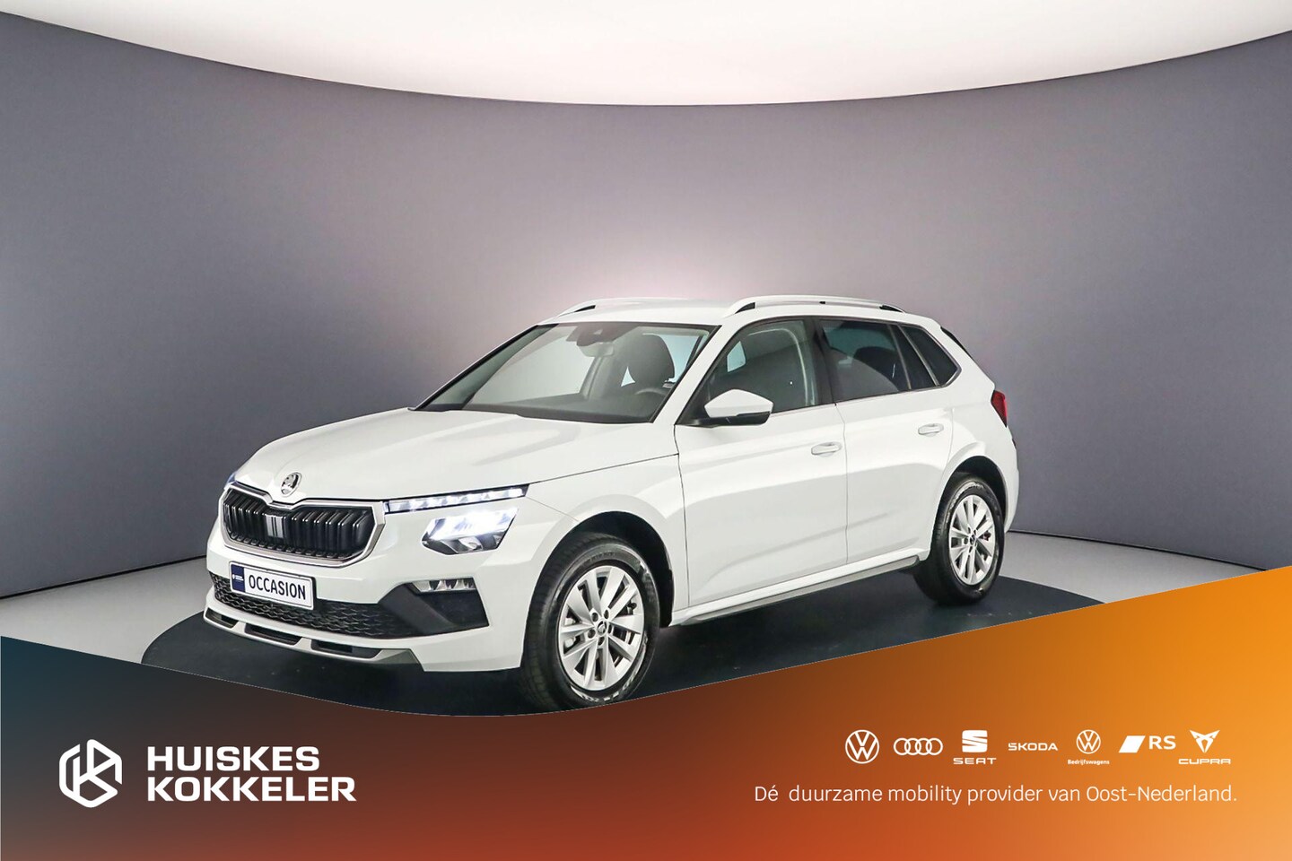 Skoda Kamiq - Selection 1.0 TSI 115pk DSG Automaat Cruise control, Parkeersensor achter, Airco, DAB, Rad - AutoWereld.nl