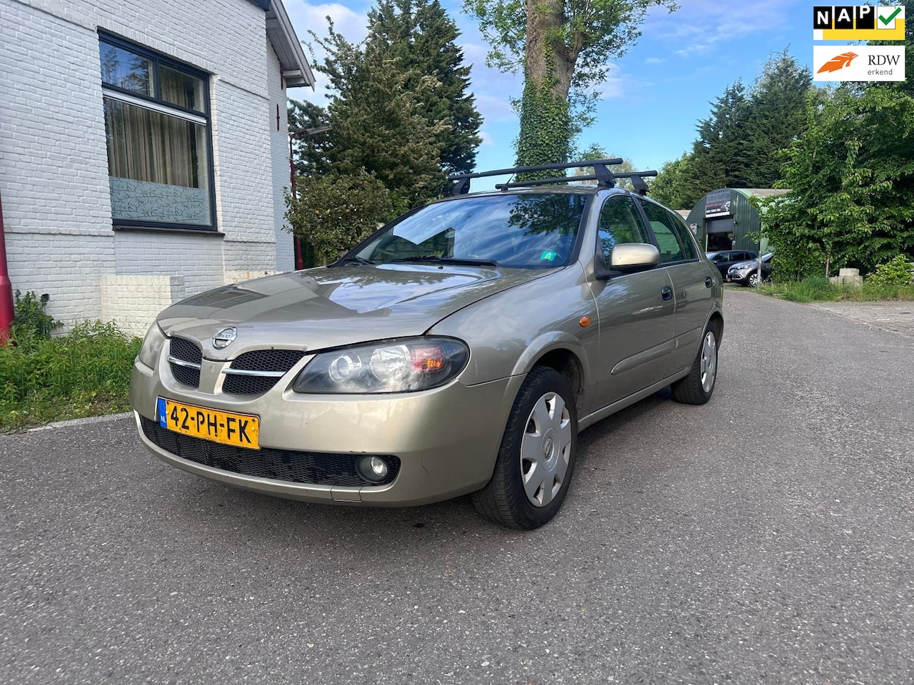 Nissan Almera - 1.5 Acenta 2E EIGENAAR*NAP*AIRCO*METALLIC - AutoWereld.nl