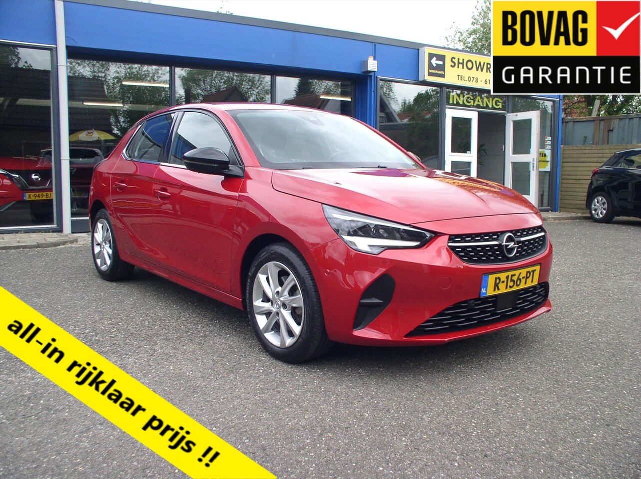 Opel Corsa - 1.2 T 100Pk 5 Drs Elegance Nav Airco 16"Lmv 1/2 Leder Camera Pdc Xenon 28826 Km Rijklaarpr - AutoWereld.nl