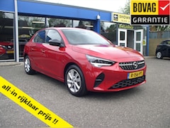 Opel Corsa - 1.2 T 100Pk 5 Drs Elegance Nav Airco 16"Lmv 1/2 Leder Camera Pdc Xenon 28826 Km Rijklaarpr