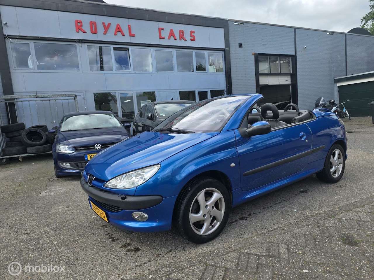 Peugeot 206 CC - 1.6-16V/ Leer / Airco / Cabrio - AutoWereld.nl