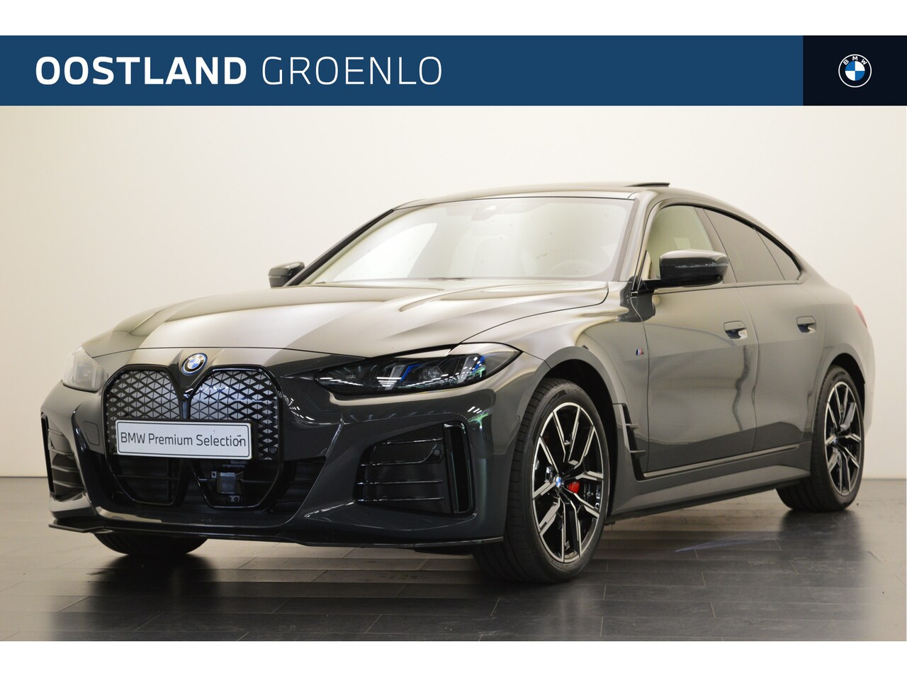 BMW i4 - eDrive40 High Executive M Sport / Trekhaak / Adaptieve LED / Comfort Access / Parking Assi - AutoWereld.nl
