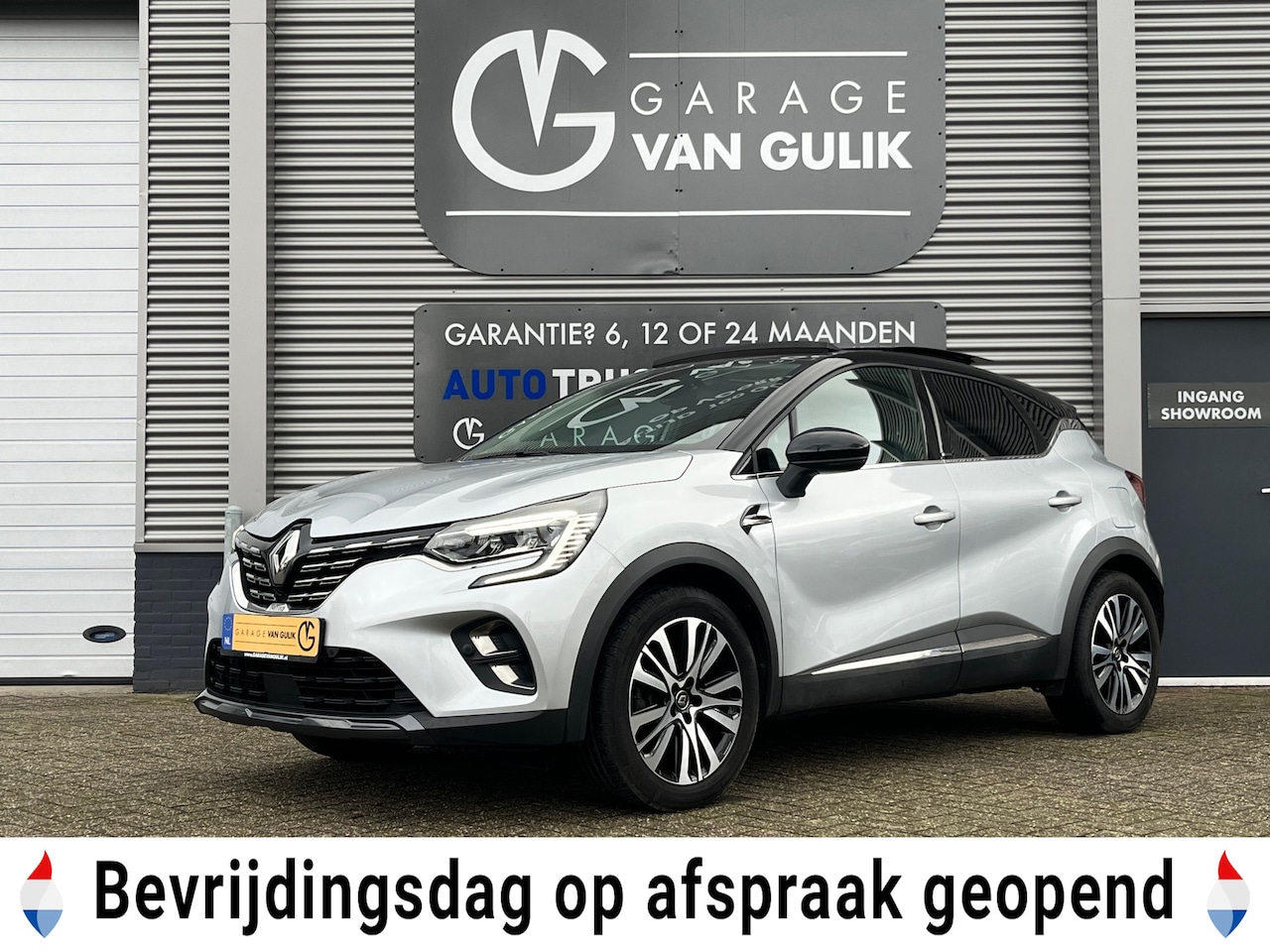 Renault Captur - 1.6 143PK Hybrid Initiale Clima,Cruise,Panodak,Trekhaak,KeylessEntry+Go,Navi,Leder,PdcV+A, - AutoWereld.nl
