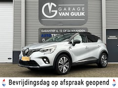 Renault Captur - 1.6 143PK Hybrid Initiale Clima, Cruise, Panodak, Trekhaak, KeylessEntry+Go, Navi, Leder,