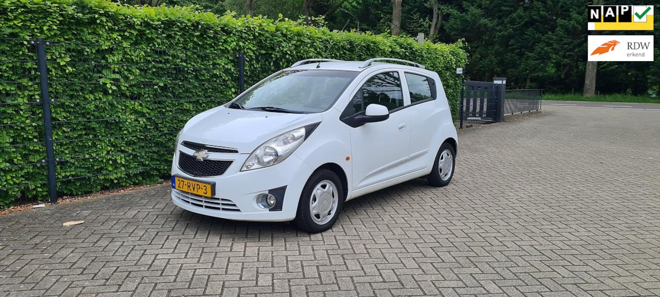 Chevrolet Spark - 1.0 16V LS Bi-Fuel/ NAP/AIRCO/BI-FUEL - AutoWereld.nl