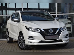 Nissan Qashqai - 1.3 DIG-T Tekna + Aut. Leder Pano.dak Camera Nav. 1ste Eigenaar