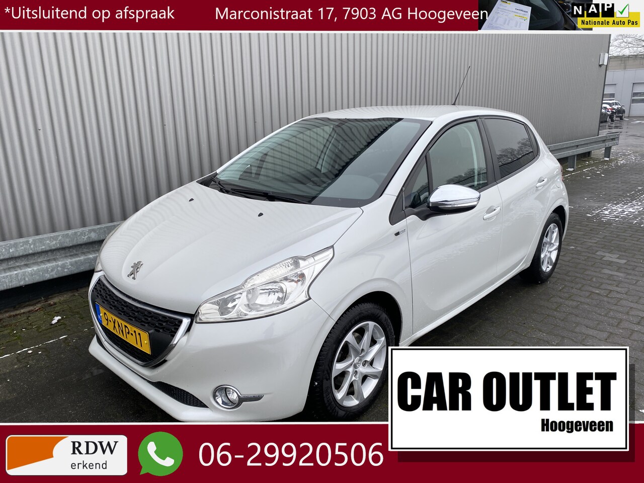 Peugeot 208 - 1.2 VTi Style 176Dkm.NAP, Navi, A/C, CC, PDC, LM, Afn.Trekh, nw. APK – Inruil Mogelijk – - AutoWereld.nl