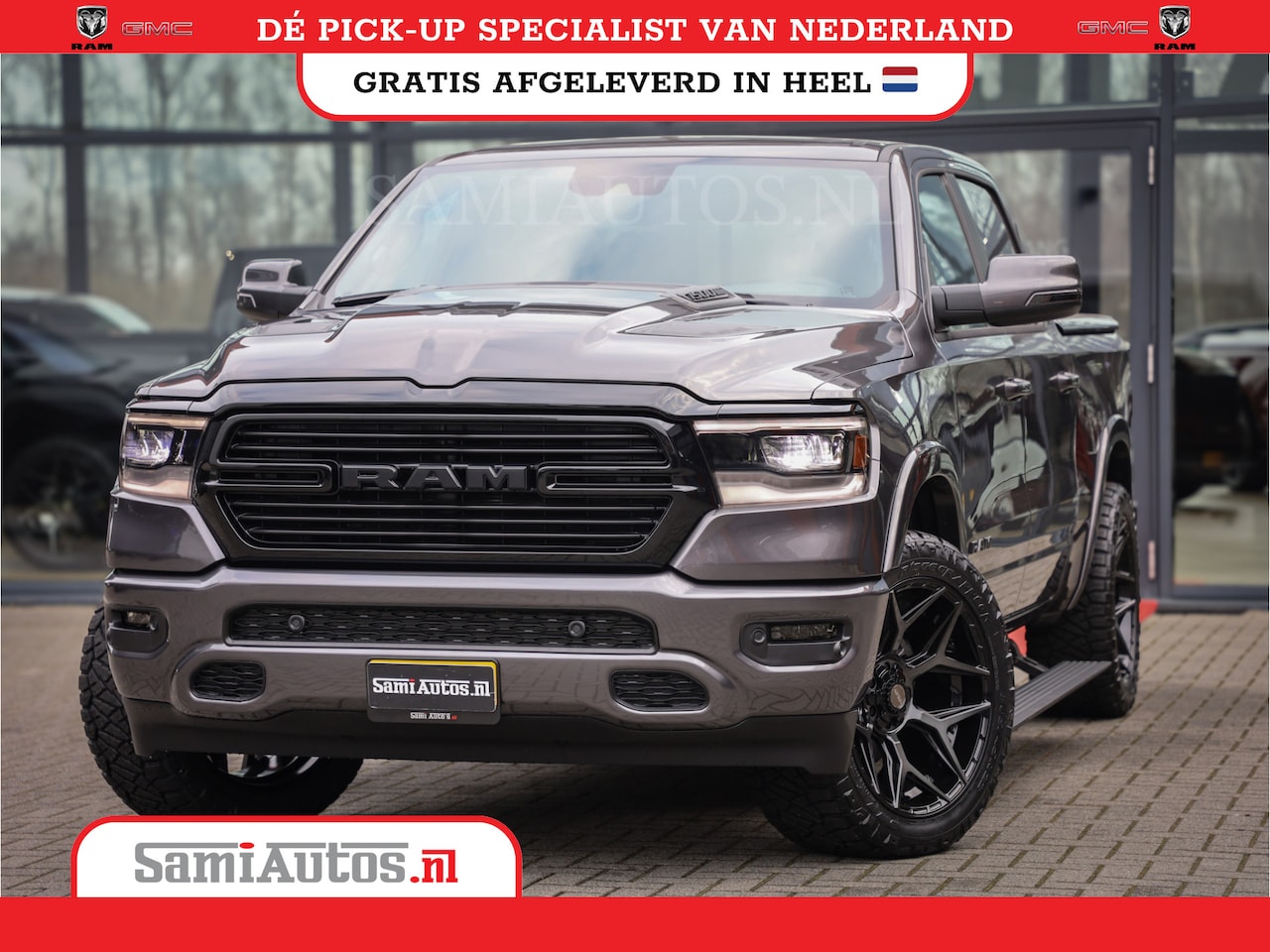 Dodge Ram 1500 - V8 402PK 4X4 | PANORAMA DAK | STOEL VERWARMING V+A | APPLE CARPLAY | HEAD-UP | BINNENSPIEG - AutoWereld.nl