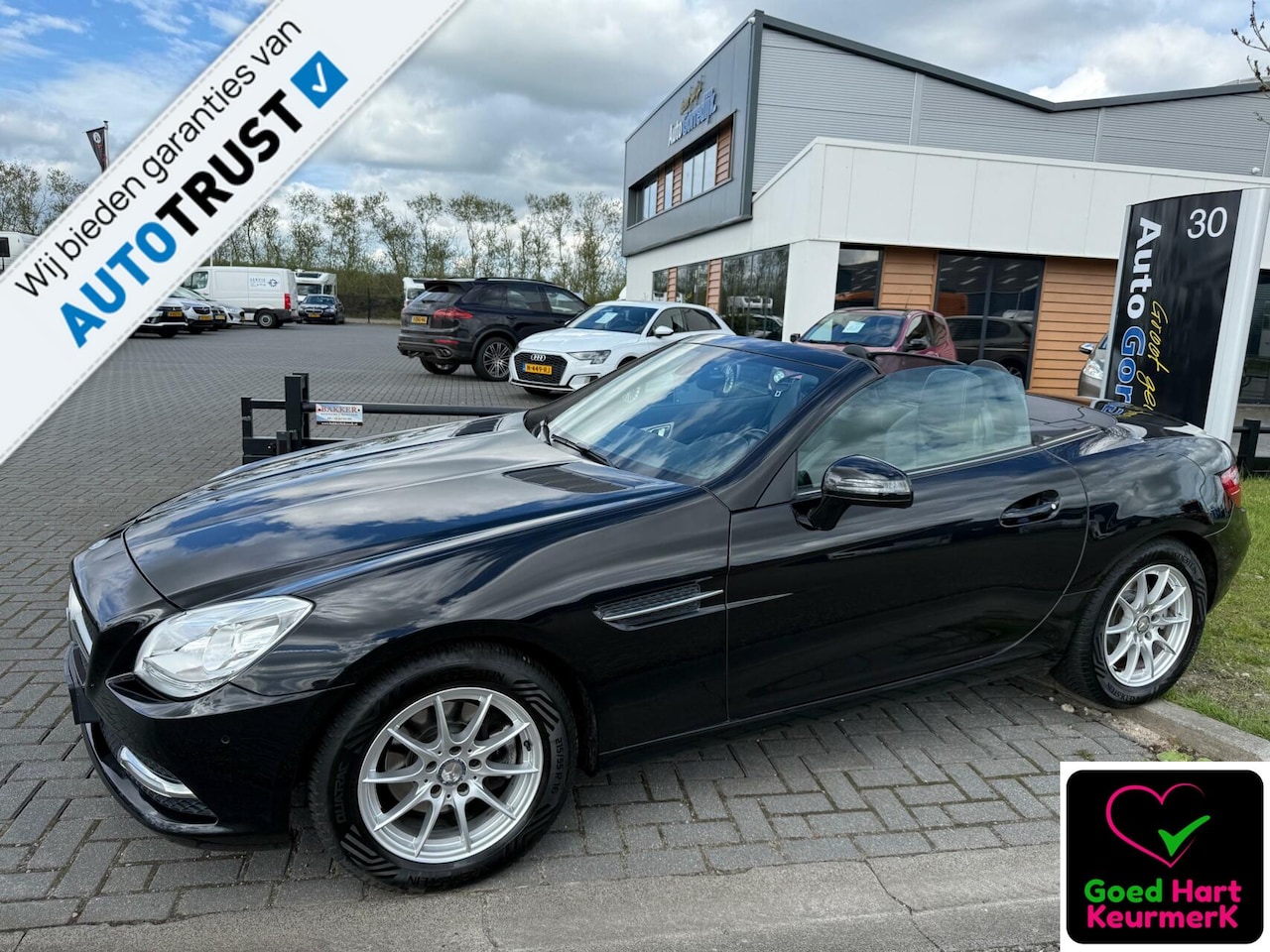 Mercedes-Benz SLK-klasse - CABRIO NAVI,CRUISE,LEER NWE MODEL 200 - AutoWereld.nl