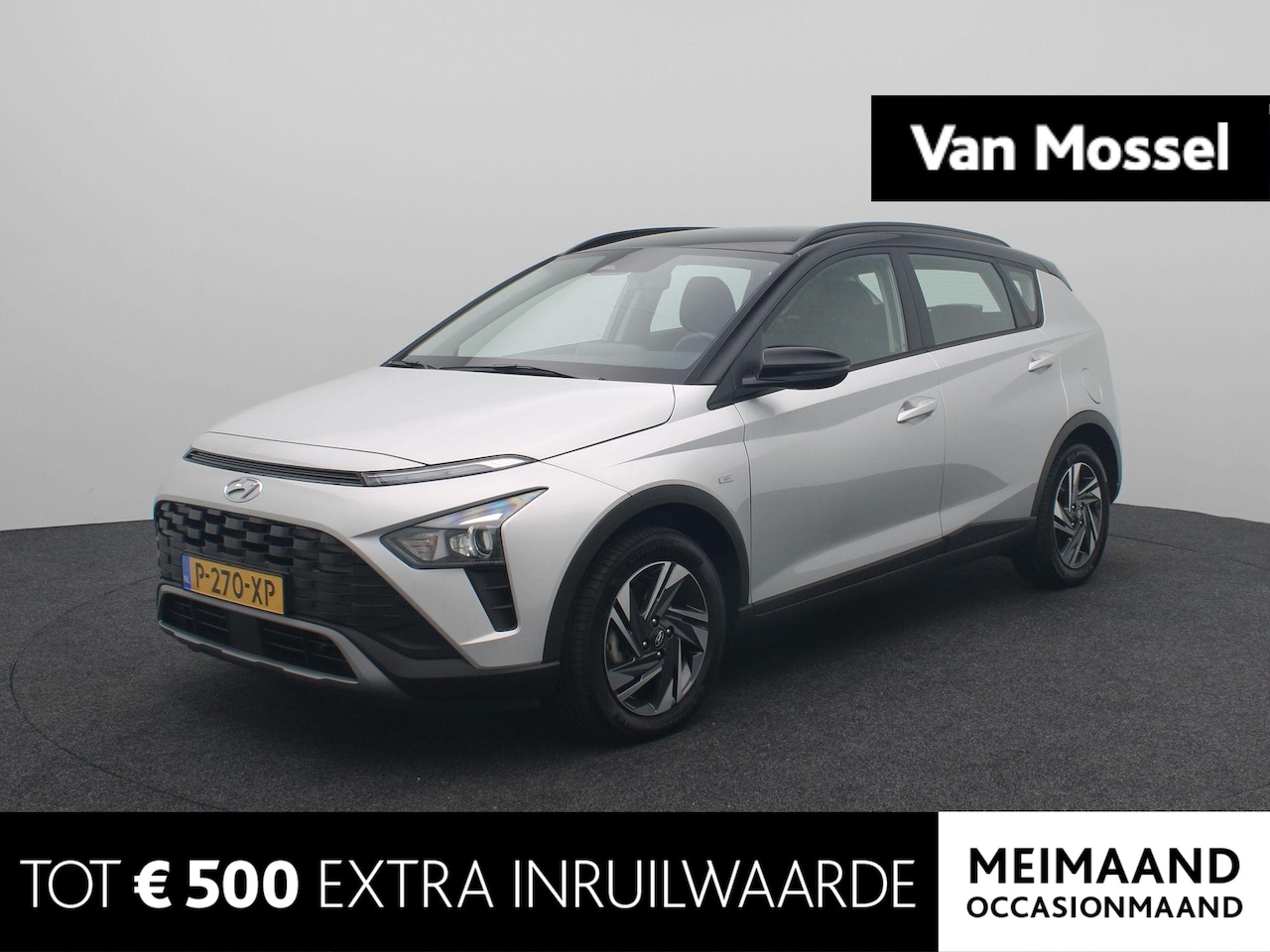 Hyundai Bayon - 1.0 T-GDI Comfort Smart | Airco | Cruise Control | Navigatie | Achteruitrijcamera | Apple - AutoWereld.nl