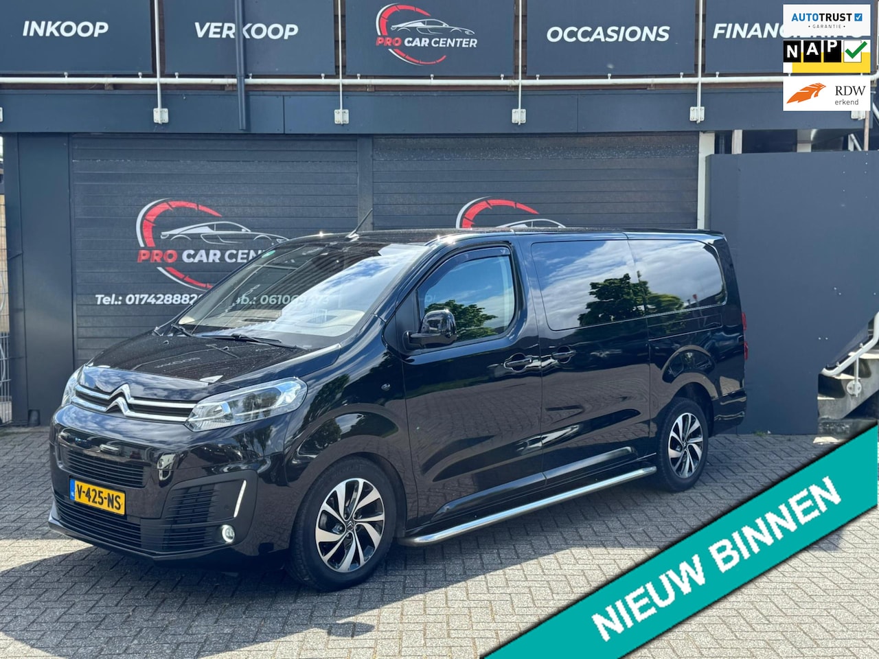 Citroën Jumpy - 2.0 BlueHDI 180 Business XL DC S&S AUT|CAM|CLIMATE|STOEL.VER|CARPLAY|CRUISE|LEER|LMV|APK - AutoWereld.nl