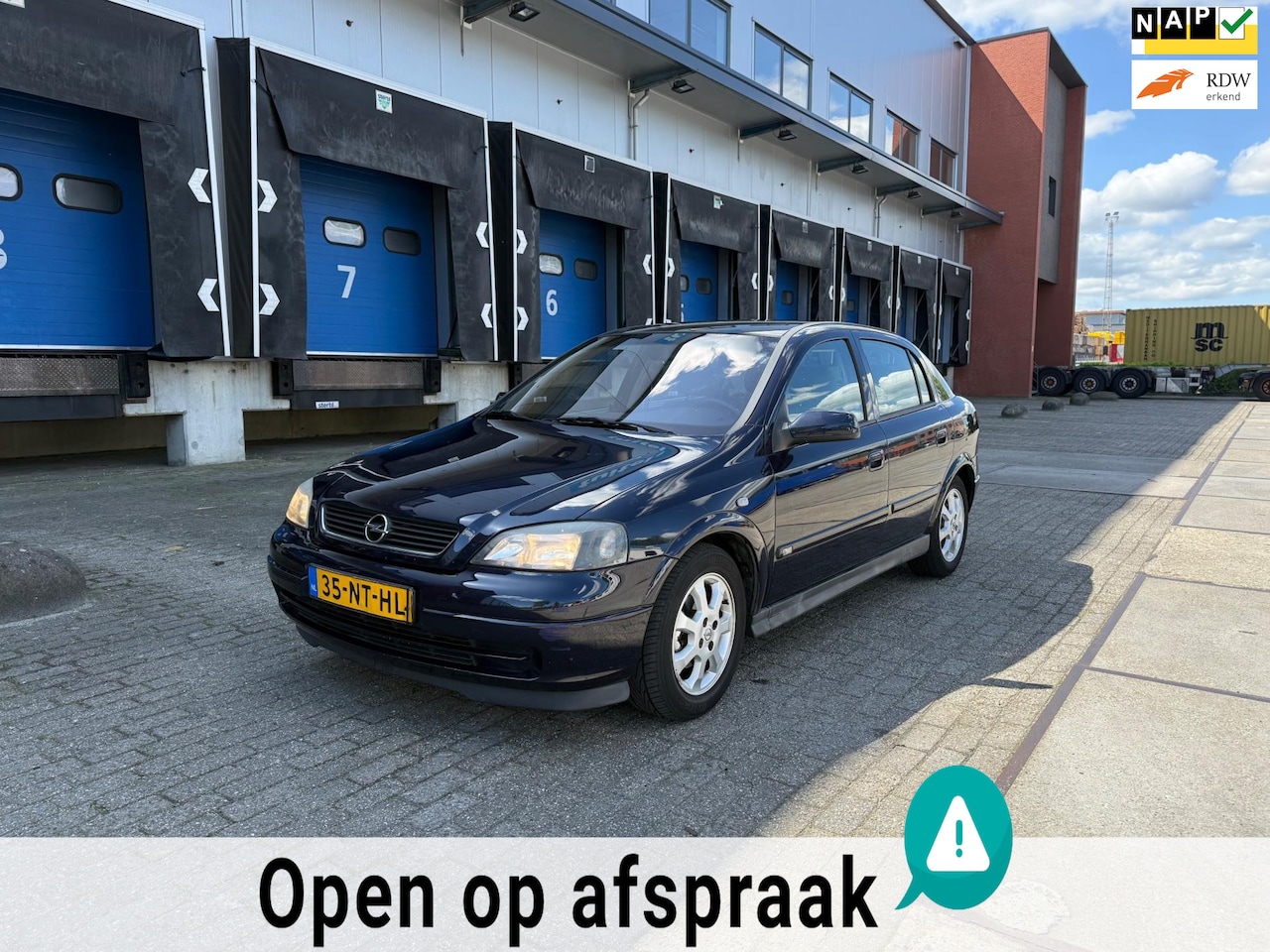 Opel Astra - 1.6-16V Njoy LAGE KMSTAND/NAP/AIRCO/CRUISE!! - AutoWereld.nl
